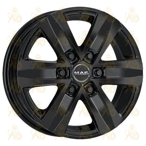 MAK Stone 6 8.5x20 6*139.7 ET20 DIA106.1 Gloss Black Литой