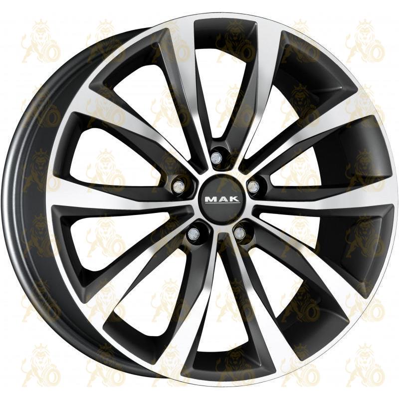 MAK Wolf 7x17 5*98 ET41 DIA58.1 Gunmetal Mirror Face Литой