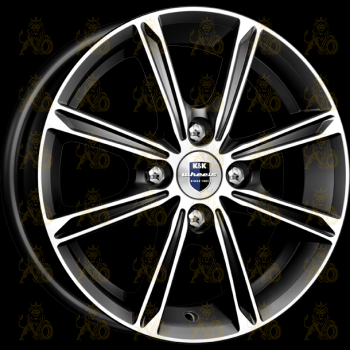 K&K Флэш 5x13 4*108 ET40 DIA67.1 Алмаз черный Литой