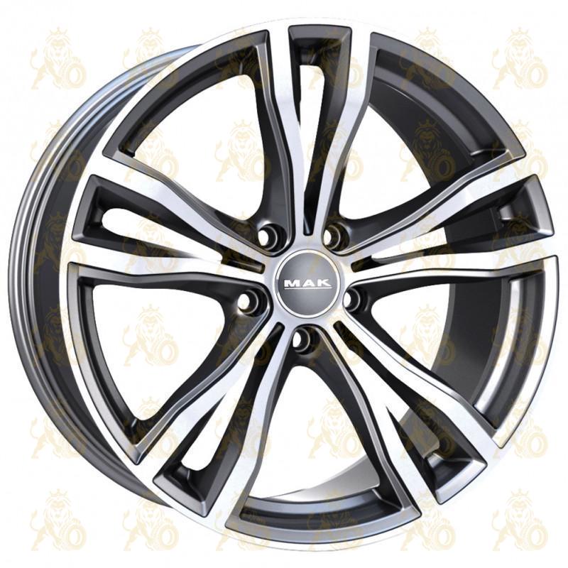 MAK X-Mode 11.5x21 5*120 ET38 DIA74.1 Gunmetal Mirror Face Литой
