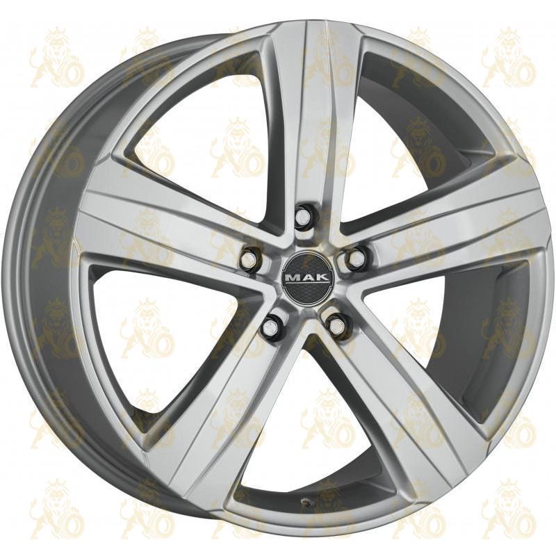 MAK Stone 5 7.5x18 5*120 ET50 DIA65.1 Silver Литой