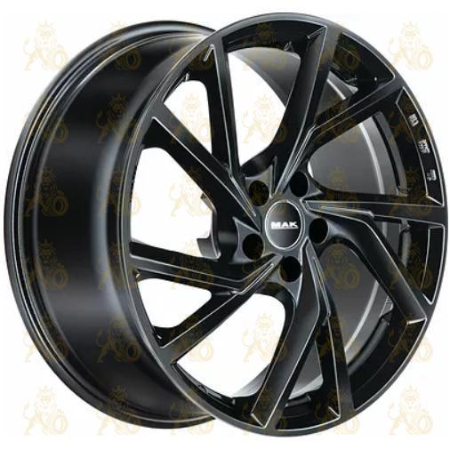 MAK Kassel 7x17 5*108 ET42 DIA72.3 Gloss Black Литой
