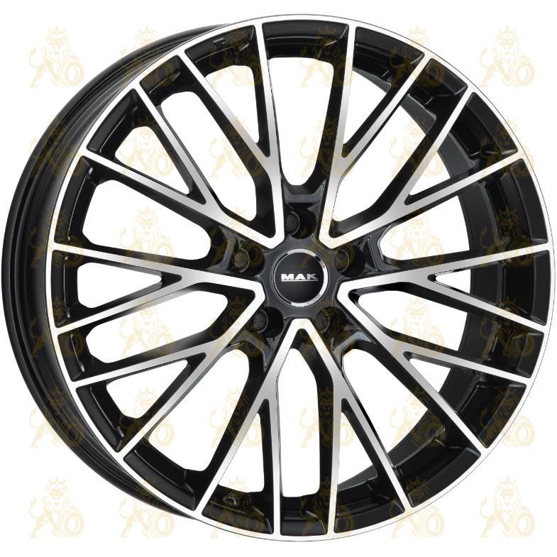 MAK Monaco 8.5x19 5*130 ET55 DIA71.6 Black mirror Литой