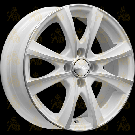 Скад Мальта 5.5x14 4*100 ET38 DIA67.1 Алмаз белый Литой
