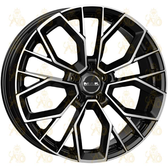 MAK Stilo 8x18 5*108 ET45 DIA72.3 Black mirror Литой