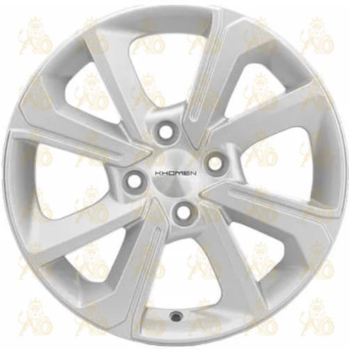 Khomen KHW 1501 6x15 4*100 ET48 DIA54.1 F-Silver Литой