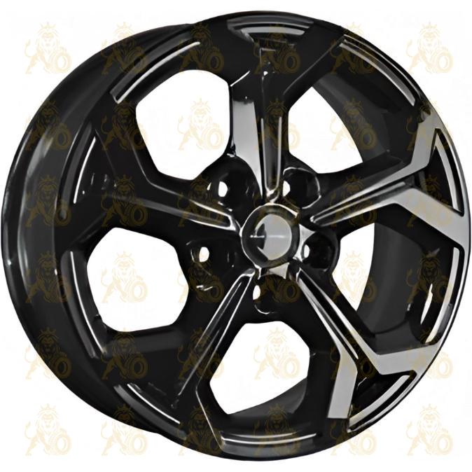 Khomen KHW 1606 6.5x16 5*114.3 ET46 DIA67.1 Black Литой