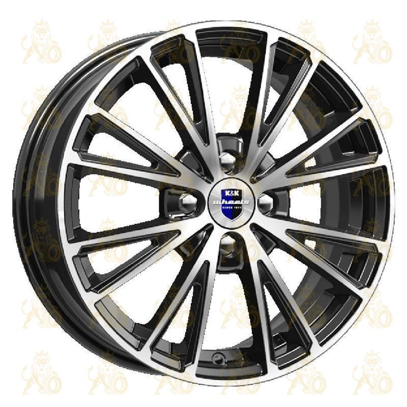 K&K Меандр 6x15 4*100 ET50 DIA60.1 Алмаз черный SK Литой
