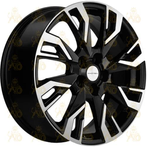 Khomen KHW 1809 7x18 5*114.3 ET40 DIA64.1 Black-FP Литой