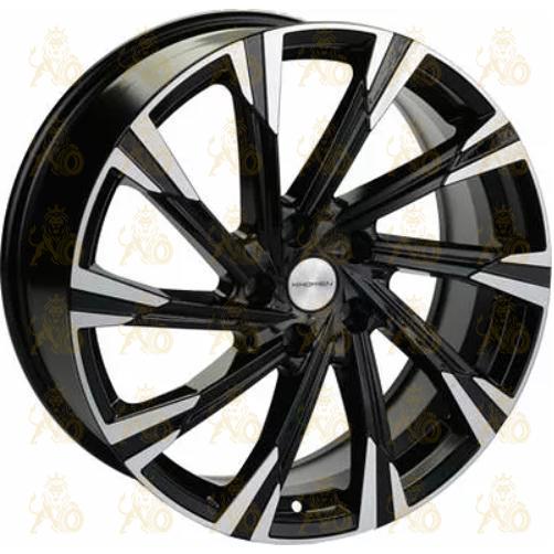 Khomen KHW 1901 7.5x19 5*108 ET47 DIA60.1 Black-FP Литой