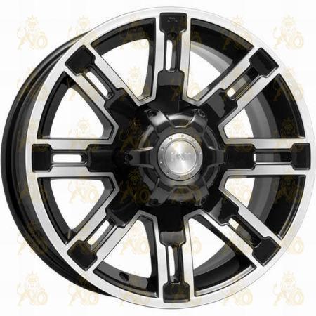 K&K Полюс 7.5x16 6*139.7 ET30 DIA67.1 Алмаз черный Литой