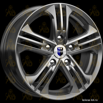 K&K Trinity 6x15 5*114.3 ET46 DIA67.1 Дарк платинум Литой