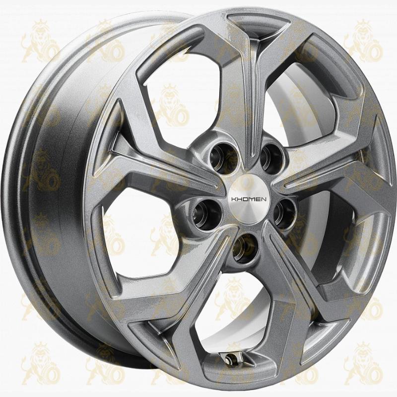 Khomen KHW 1606 6.5x16 5*114.3 ET50 DIA67.1 Gray Литой