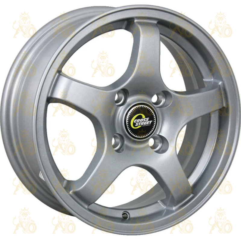 Cross Street CR-14 6x15 4*100 ET50 DIA60.1 Silver Литой