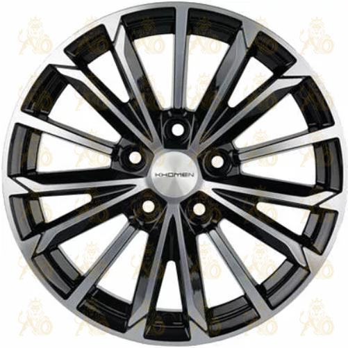 Khomen KHW 1611 6.5x16 5*114.3 ET40 DIA66.1 Black-FP Литой