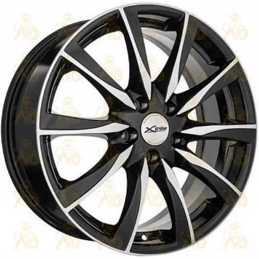 X'trike X-120 7x17 5*114.3 ET45 DIA67.1 BKFP Литой