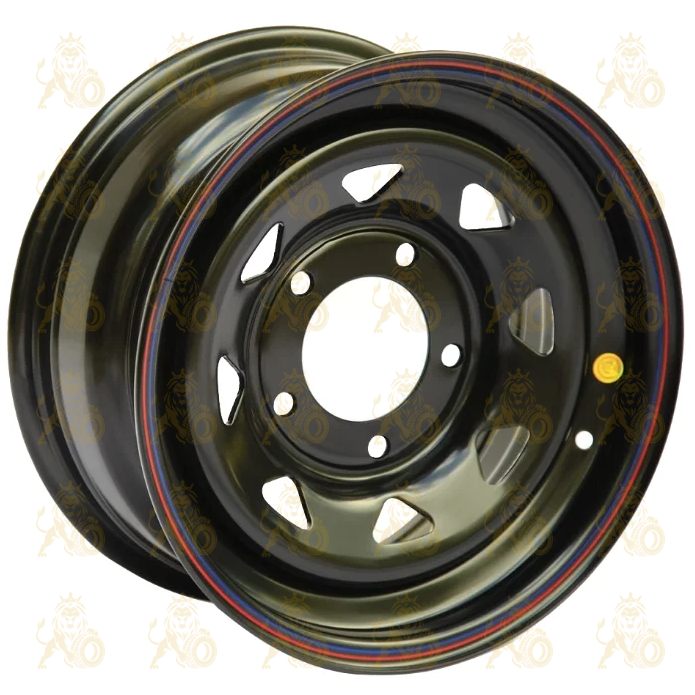 Off Road Wheels УАЗ 7x16 5*139.7 ET0 DIA110.1 Matt black Штампованный
