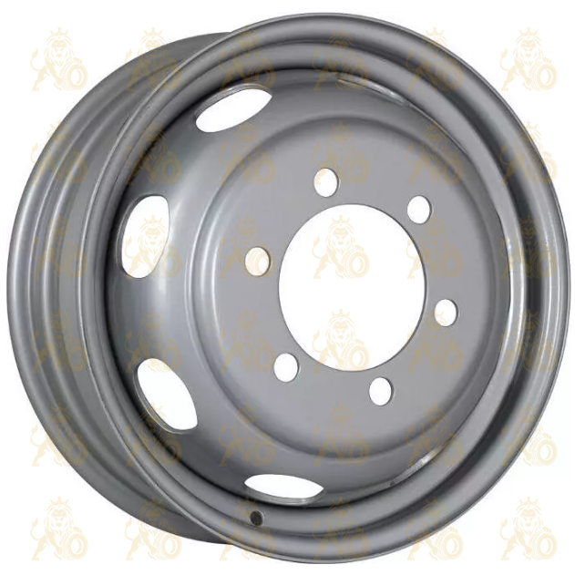 ТЗСК Газель 5.5x16 6*170 ET105 DIA130.1 Silver Штампованный