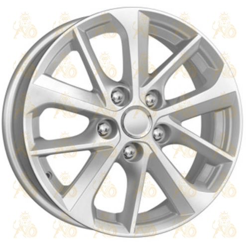 Khomen KHW 1611 6.5x16 5*114.3 ET45 DIA67.1 Silver-FP Литой