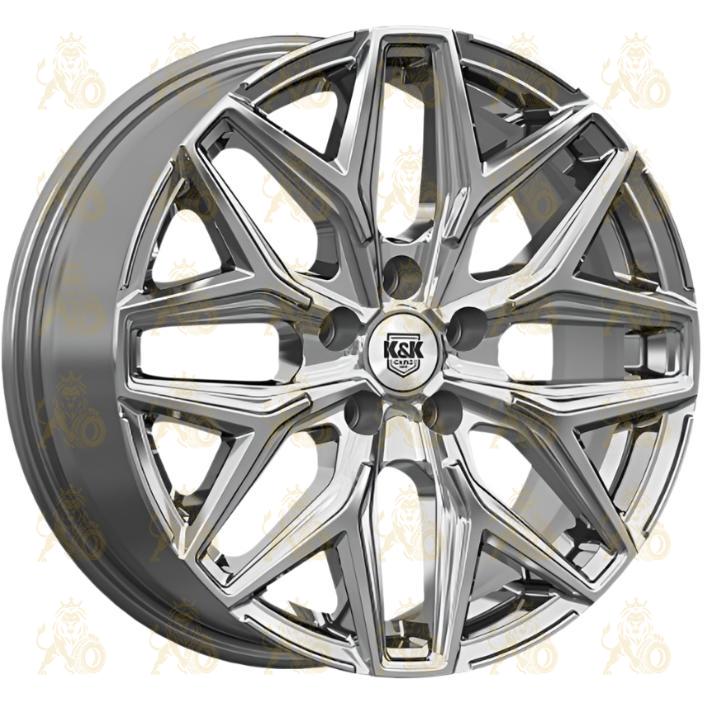 K&K Ариус 7x17 4*108 ET20 DIA65.1 Дарк платинум Литой