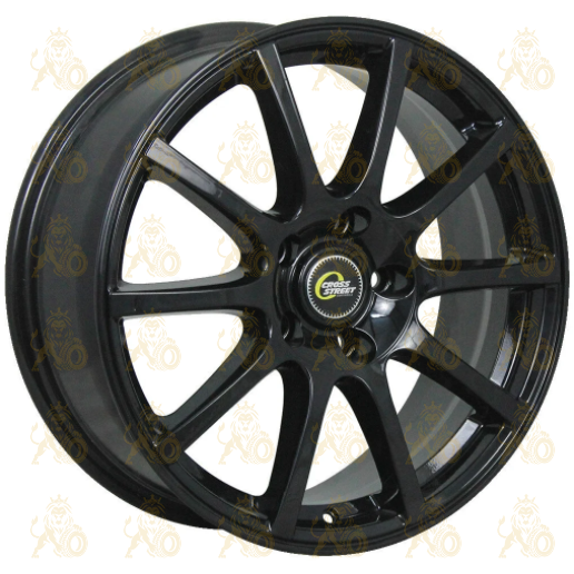 Cross Street CR-16 6x15 4*100 ET47 DIA54.1 Black Литой