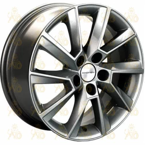 Khomen KHW 1507 6x15 5*100 ET38 DIA57.1 Gray-FP Литой