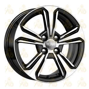 K&K КС777 6x15 4*100 ET46 DIA54.1 Алмаз черный Литой