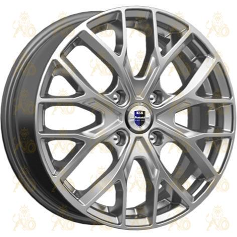 K&K Лилиом 6x16 4*100 ET49 DIA54.1 Дарк платинум Литой