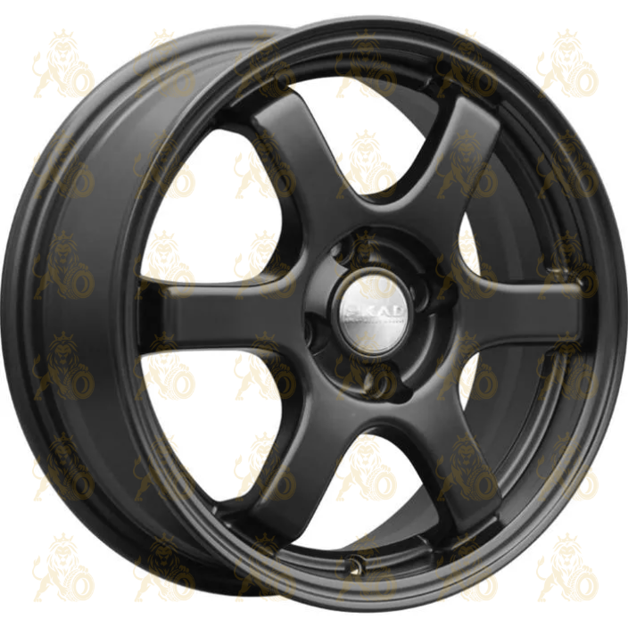 Скад Киото 6x15 4*100 ET48 DIA54.1 Черный бархат Литой