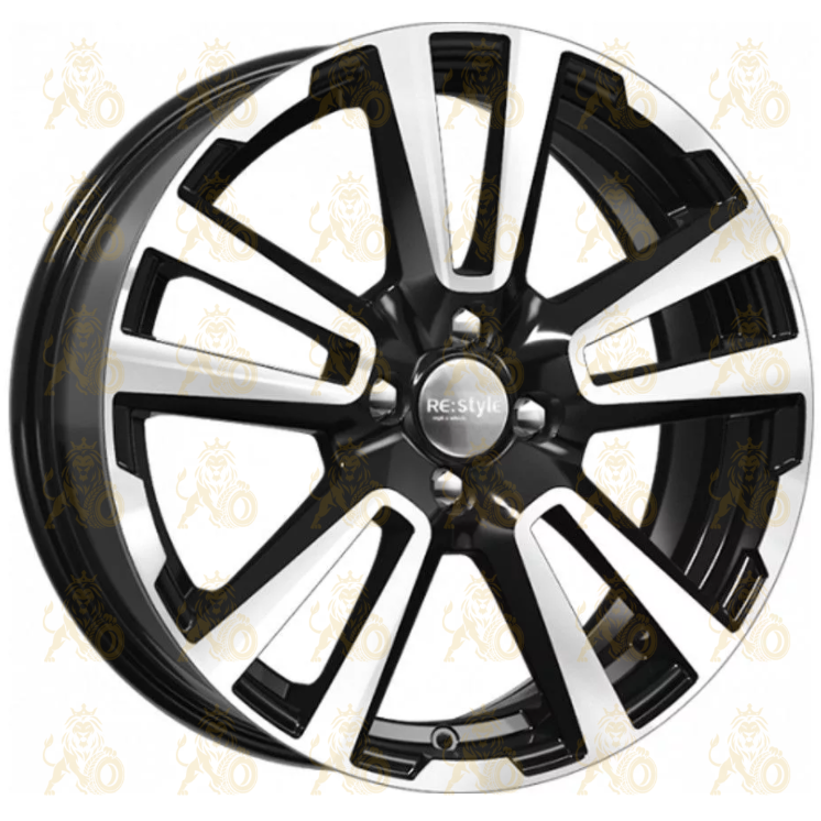 K&K КС874 6.5x17 4*100 ET41 DIA60.1 Алмаз черный Литой