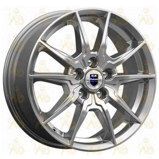 K&K Адамар 6.5x16 5*114.3 ET38 DIA67.1 Дарк платинум Литой