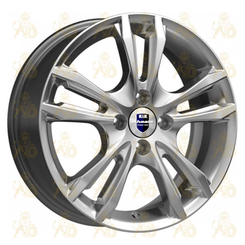 K&K Samara 6x16 5*114.3 ET50 DIA67.1 Сильвер SK Литой