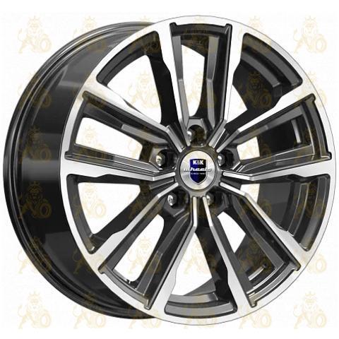 K&K Лацио 7.5x17 5*114.3 ET35 DIA67.1 Алмаз черный Литой