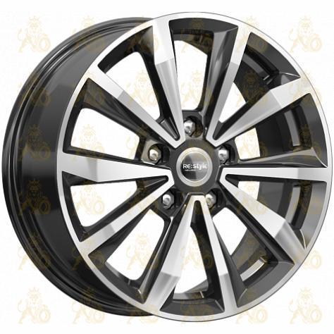 K&K КС974 6.5x16 5*112 ET46 DIA57.1 Алмаз черный Литой