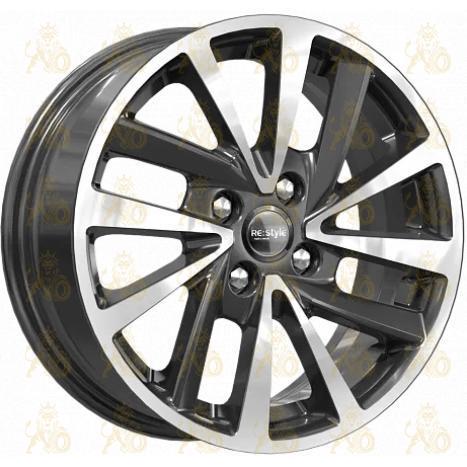 K&K КС899 6x15 4*100 ET40 DIA60.1 Алмаз черный Литой