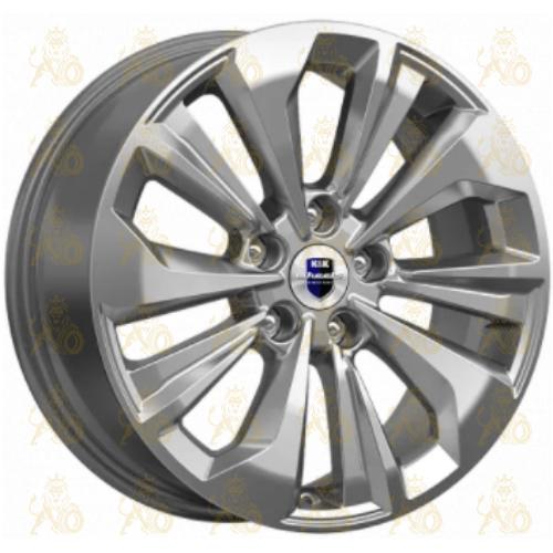 K&K Авиор 7x17 5*114.3 ET37 DIA66.6 Дарк платинум Литой